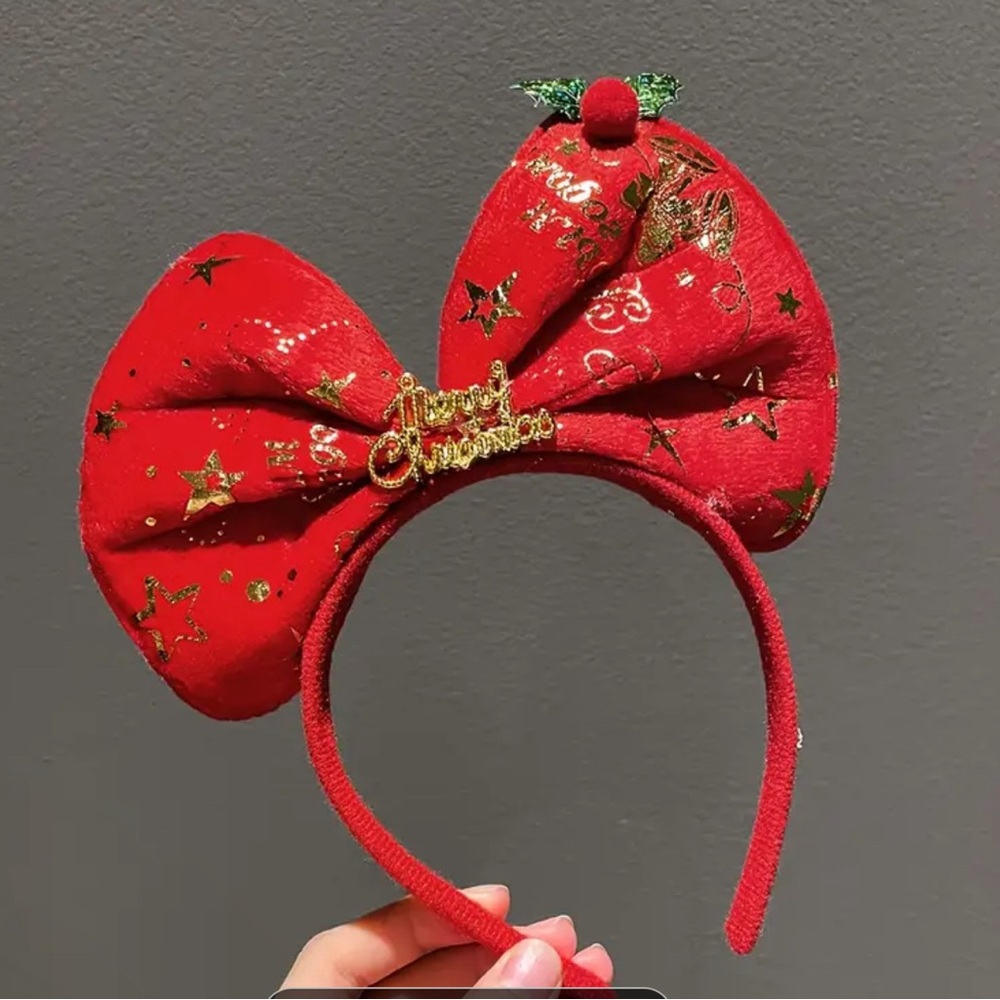 🎁🎄Red Christmas headband🎁🎄